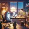 Download track Brainwave Bass (Cognitive Boost Working Lofi Tunes)