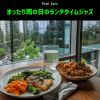 Download track Relaxing Rainfall And Frothy Latte
