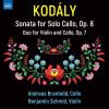 Download track Kodály: Sonata For Solo Cello Op. 8: II. Adagio (Con Grand' Espressione)