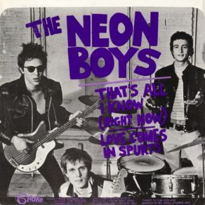 Download track That'S All I Know (Right Now) The Neon Boys