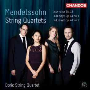 Download track String Quartet No. 2, Op. 13, MWV R22: IV. Presto - Adagio Non Lento - Recitativo Doric String Quartet