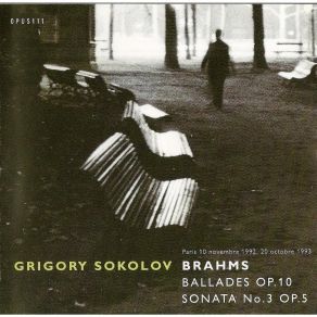 Download track Sonata No. 3 In F Minor P. 5: V. Finale: Allegro Moderato Ma Rubato - Piu Mosso Johannes Brahms