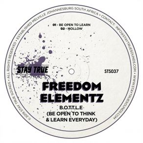 Download track Be Open To Learn Freedom Elementz
