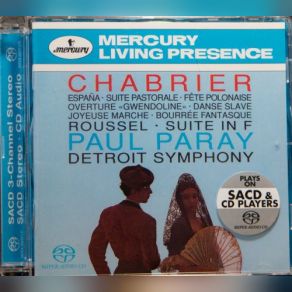 Download track Chabrier: ESPAÑA Detroit Symphony Orchestra, Paul Paray