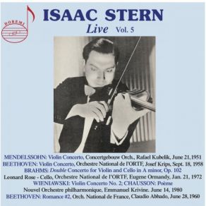 Download track Violin Concerto In D Major, Op. 61: II. Larghetto (Live) Isaac Stern