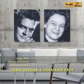Download track Italienisches Liederbuch: No. 33, Sterb' Ich, So Hüllt In Blumen Meine Glieder Hermann Prey, Erna Berger