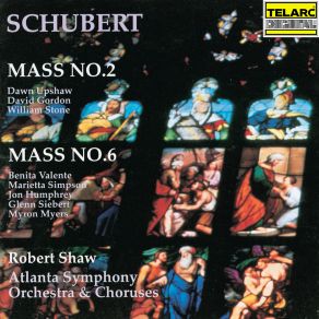 Download track Schubert: Mass No. 2 In G Major, D. 167: III. Credo Robert Shaw, Atlanta Symphony Orchestra, Dawn Upshaw, Jon Humphrey, William Stone, Benita Valente, Atlanta Symphony Orchestra Chamber Chorus