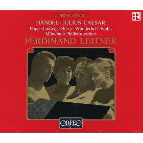 Download track 1. GIULIO CESARE Julius Caesar - Sung In German Oper In Dei Akten HWV 17. Libretto Von Nicola Francesco Haym. Deutsche Fassung Von Emilie Dahnk-Baroffio - Ouvertüre Georg Friedrich Händel