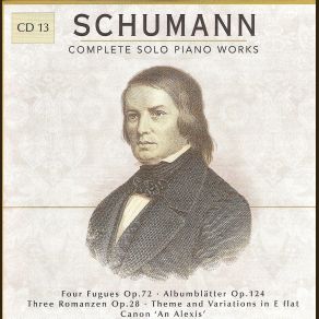 Download track Albumblätter (20), Op. 124 - No. 01: Impromptu: Sehr Schnell; In D Minor Robert Schumann, Péter Frankl