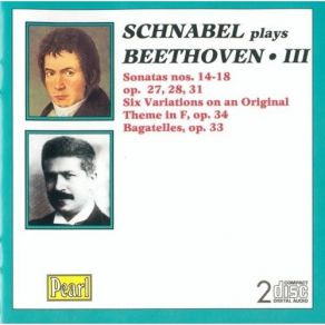 Download track 13 6 Variations For Piano In F Major On An Original Theme, Op. 34' Var II. Allegro Ma Non Troppo Ludwig Van Beethoven