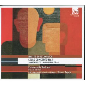 Download track Cello Concerto No. 1 Op. 107. I. Allegretto Pascal Amoyel, E. Bertrand, BBC National Orchestral Of Wales