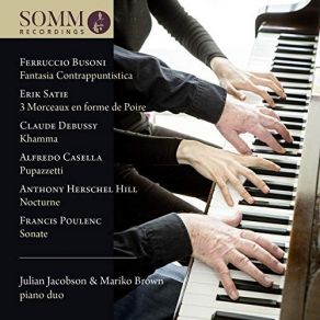 Download track 03.3 Morceaux En Forme De Poire (Version For Piano Duo) No. 2, Prolongation Du Même Julian Jacobson, Mariko Brown