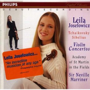 Download track 04 - Violin Concerto In D Minor, Op. 47- I. Allegro Moderato Leila Josefowicz, The Academy Of St. Martin In The Fields