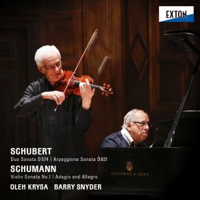 Download track Duo Sonata For Violin And Piano In A Major, Op. 162 D. 574: 2. Scherzo. Presto Oleh Krysa, Barry Snyder