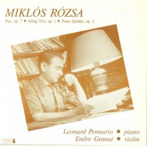 Download track Duo, Op. 7 - I. Tranquillo - Allegro Moderato Endre Granat, Leonard PennarioTHE DUO