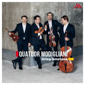 Download track Grieg String Quartet No. 1 In G Minor, Op. 27 II. Romanze. Andantino - Allegro Agitato - Tempo I - Allegro Agitato - Tempo I' Quatuor Modigliani
