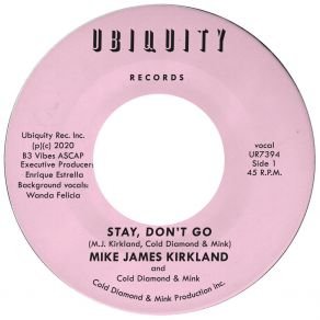 Download track Stay, Don't Go (Instrumental) Cold DiamondΟΡΓΑΝΙΚΟ
