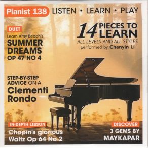 Download track 14. Waltz In C Sharp Minor Op. 64 No. 2 Lucy Parham, Chenyin Li, Iago Nunez