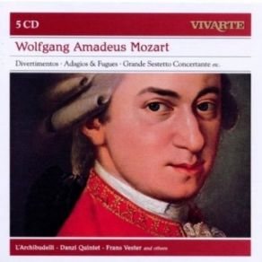 Download track 9. ADAGIO FUGUE No. 1 In D Minor After JS Bach BWV853: Adagio Mozart, Joannes Chrysostomus Wolfgang Theophilus (Amadeus)