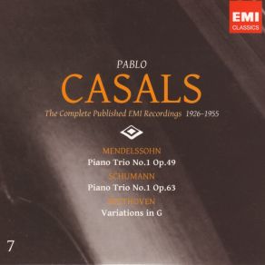 Download track Mendelssohn - Piano Trio №1 In D Minor, Op. 49 - I. Molto Allegro Ed Agitato Pablo CasalsJacques Thibaud, Cortot Alfred Denis
