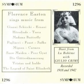 Download track 03. Puccini: Gianni Schicchi - O Mio Babbino Caro Florence Easton