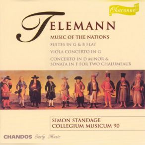 Download track Concerto For Two Chalumeaux In D Minor - II. Allegro Simon Standage, Collegium Musicum 90