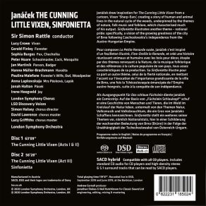 Download track The Cunning Little Vixen (Příhody Lišky Bystroušky), JW I / 9, Act I: Scene II, To Čučiš, Lapáku!? Simon Rattle, Gerald Finley, London Symphony Orchestra And Chorus, Lucy Crowe, London Symphony Orchestra, Sophia Burgos