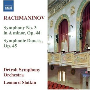 Download track Symphony No. 3 In A Minor, Op. 44 - I. Lento - Allegro Moderato Sergei Vasilievich Rachmaninov