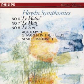 Download track Symphony No. 6 In D Major Hob. I: 6 ÂLe Matinâ: III. Menuetto Neville Marriner, The Academy Of St. Martin In The Fields