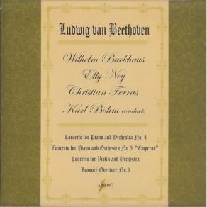 Download track Violin Concerto In D, Op. 61: I. Allegro Ma Non Troppo Ludwig Van Beethoven