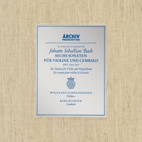 Download track Sonata For Violin And Harpsichord No. 1 In B Minor, BWV 1014 4. Allegro Wolfgang Schneiderhan, Karl Richter
