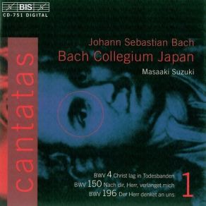 Download track Nach Dir Herr Verlanget Mich BWV 150 - I. Sinfonia Bach Collegium Japan, Masaaki Suzuki