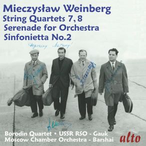 Download track Serenade For Orchestra, Op. 47 No. 4: V. Allegro Giocoso Borodin String Quartet, Rudolf Barshai, Alexander Gauk