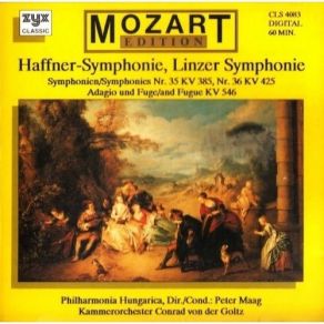Download track 04. Symphony ¹ 35 D-Dur KV 385 «Haffner» IV. Presto Mozart, Joannes Chrysostomus Wolfgang Theophilus (Amadeus)