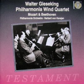 Download track Mozart - Quintet For Piano & Winds In E Flat Major, KV 452: I. Largo - Allegro Moderato Philharmonia Orchestra London, Walter Gieseking, Philharmonia Wind Quartet