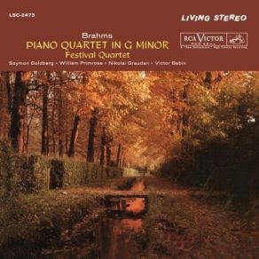 Download track 01 - Piano Quartet No. 1 In G Minor, Op. 25 - I. Allegro Johannes Brahms