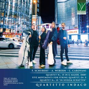 Download track Five Movements For String Quartet, Op. 5 I. Heftig Bewegt Quartetto Indaco