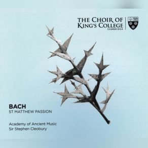 Download track No. 19 O Schmerz! Hier Zittert Das Gequälte Herz | RECITATIVE (Tenor) And CHORALE Johann Sebastian Bach, The Academy Of Ancient Music, Stephen CleoburyCambridge, Mark Le Brocq