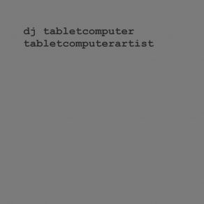 Download track Volume Control DJ Tabletcomputer