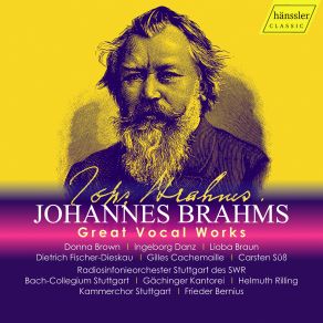 Download track Lieder, Op. 85 (Excerpts): No. 1, Sommerabend Bach - Collegium Stuttgart, Gächinger Kantorei Stuttgart, Donna Brown, Südfunk - Chor Stuttgart, Gilles CachemailleAlmut Eckels