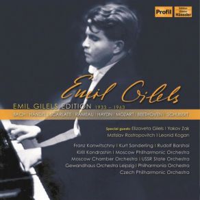 Download track Keyboard Concerto In D Major, Hob. XVIII: 11: III. Rondo All'ungarese. Allegro Assai (Live) Emil Gilels
