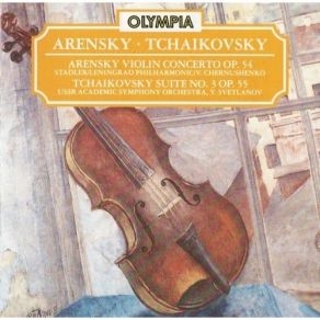 Download track 03. Tchaikovsky - Orchestral Suite No. 3 In G Major Op. 55 - II. Valse Melancolique. Allegro Moderato USSR State Academic Symphony Orchestra, The Leningrad Philharmonic Orchestra, Sergei Stadler