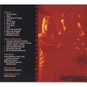 Download track Terminal Show Motörhead