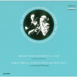 Download track Mozart - Violin Concerto No. 5 In A, K. 219 'Turkish' - I. Allegro Aperto Jascha Heifetz, Gregor Piatigorsky, Leonard Pennario