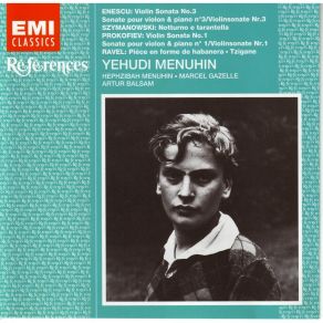 Download track 10. Ravel - Tzigane Rapsodie De Concert Yehudi Menuhin, Marcel Gazelle, Hephzibah Menuhin