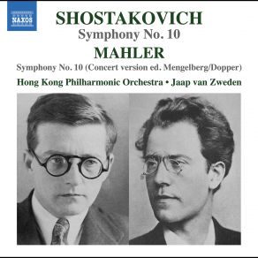 Download track Symphony No. 10 In F-Sharp Major (Excerpts Ed. W. Mengelberg & C. Dopper For Concert Orchestra): I. Adagio [Live] Hong Kong Philharmonic Orchestra, Jaap Van Zweden