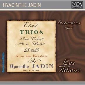 Download track Streichtio Nr. 3 F-Dur - II. Menuet (Andante) - Trio (Allegro) Hyacinthe Jadin