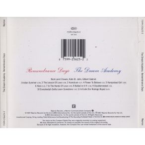 Download track The Lesson Of Love Dream Academy