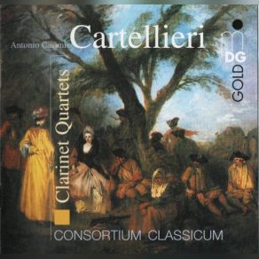 Download track Quartet For Clarinet String Trio No. 4 In E Flat Major- Allegro Con Spirito Consortium Classicum, Dieter Klocker