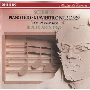 Download track Piano Trio No. 2 In E Flat Major, D. 929 (Op. 100) - Allegro Beaux Arts Trio